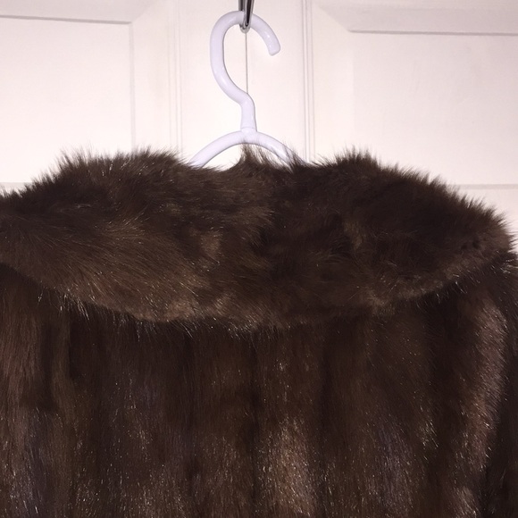 Edward Reilly & Co. Woman’s Genuine Fur and Leather Coat Size XL - Picture 8 of 13